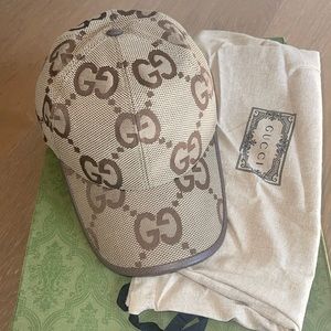 Gucci Jumbo GG baseball cap Sz M